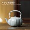 Ru Kiln Kettle Chinese Ceramic Tea Brewing Kettle Puer Tea Jug Teapot With Filter Oolong Infuser Ceremony Set Yixing Pot Teapots