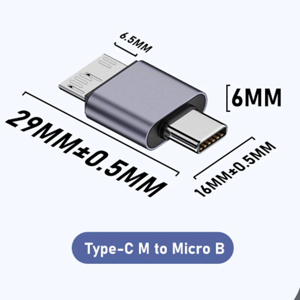 USB-A/Type-C To Micro B HDD Adapter USB 3.1 Type C Female To Micro USB 3.0 Male Connector for Hard Drive Cable Mobile Phone