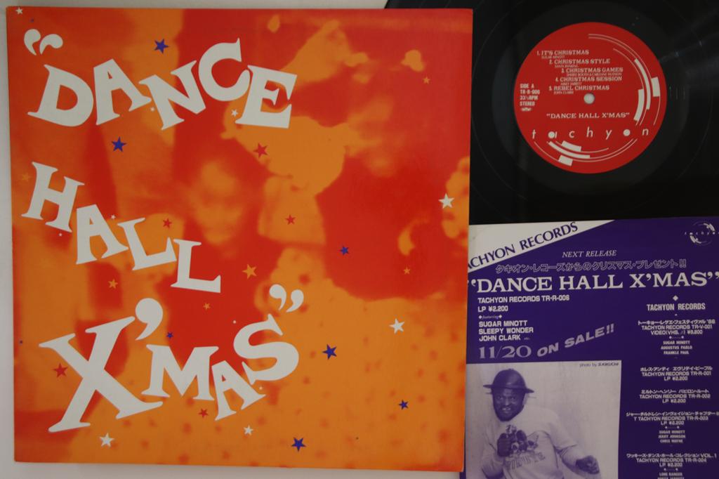 LP Record VARIOUS - Dance Hall X'mas TRR006 TACHYON 1987 Japan Reggae, Ska & Dub Used