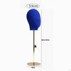 Head Model ,Display Rack Stand Wig Hat Adjustable, Stainless Steel Fashion Detachable