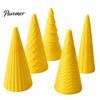 Desktop Holiday Ornaments 5Pcs Illuminated Christmas Tree With/No LED Lights, Nordic Style Luminous Modern Minimalist Home Tabletop Ornaments,