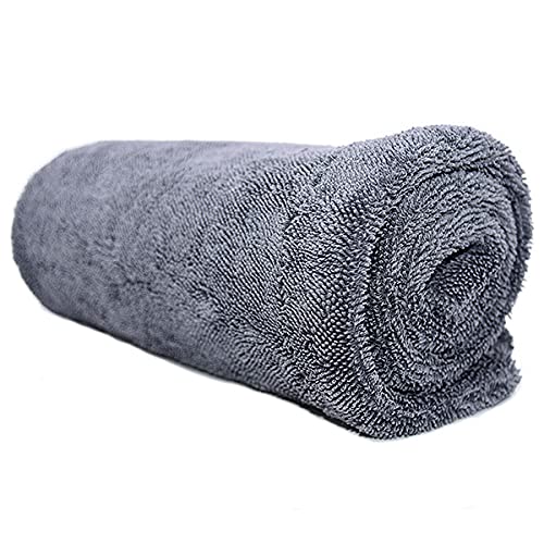 Car Wash Towel Large Size 90cm X 70cm Microfiber Drying Towel Scratchless Towel Size X Auto-Adel Double-Sided (L 1)