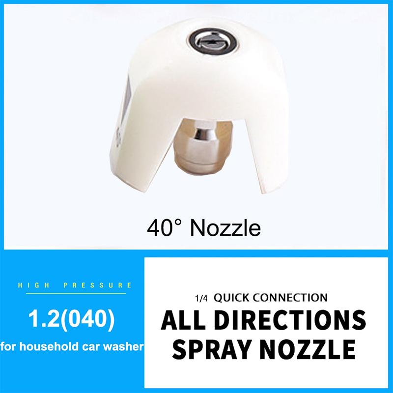 

Нержавеющая сталь высокого давления для мойки автомобиля водяной пистолет распылитель сопла с фитингом наружная резьба 0 15 25 40 градусов струя