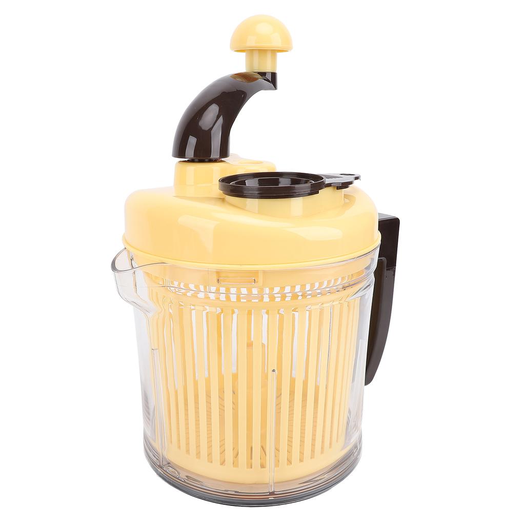 Food Processor with Filter Basket 2500ml Silent Three Gear Multi Functional Manual Meat Grinder Vege