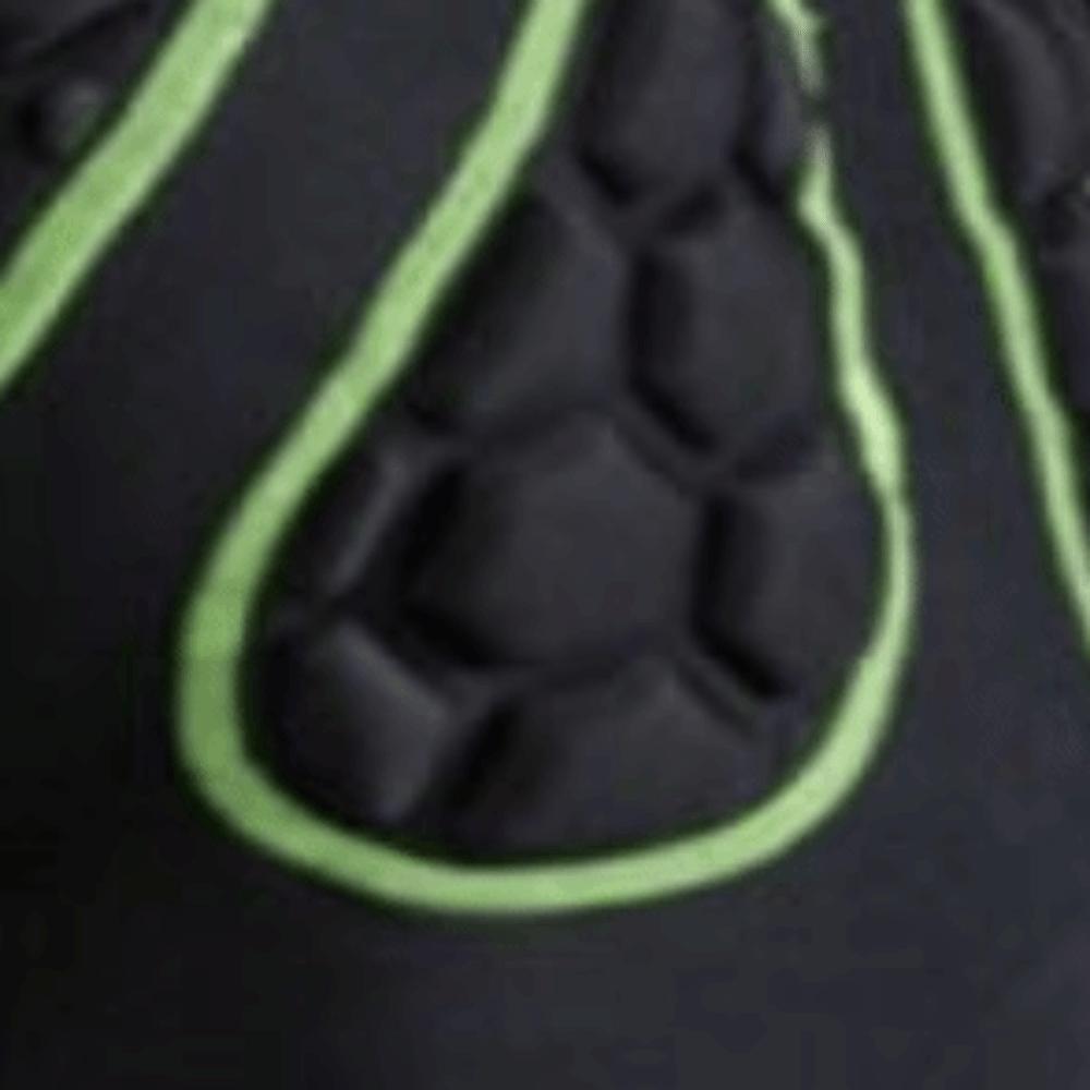 Elastic Waistband Padded Protective Shorts Outdoor Padded Protective Shorts  Snowboarding