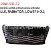 Painted Front Bumper Grille with Radar for 2020 Toyota RAV4 (No Camera) 53112