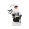 Santa Clause Ornament 12Inch High Santa Figure Christmas Decoration For Mantles Shelf Desktop Display Indoor and Outdoor