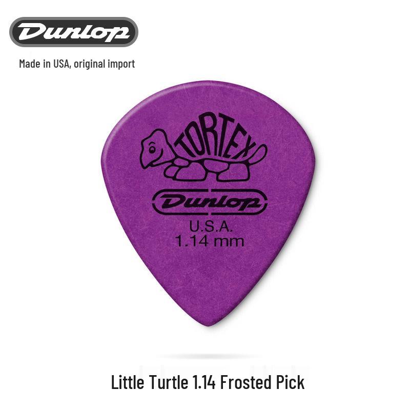 Dunlop Jazz Speed Folk Acoustic Guitar Picks - Little Turtle Matte 498R Accessories