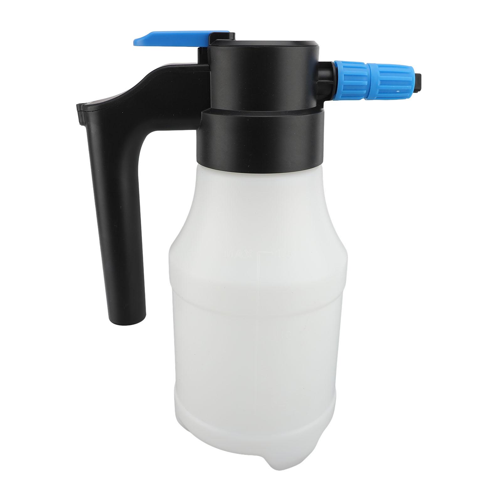 

Электрический пенный распылитель для автомобиля 1,5 л Высокое давление USB Портативный пеногенератор для снежной пены для мытья автомобиля для сада Чистка автомобиля