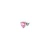 Single Steel Earrings With Rose Heart Crystal LPS02AQM51 For Women