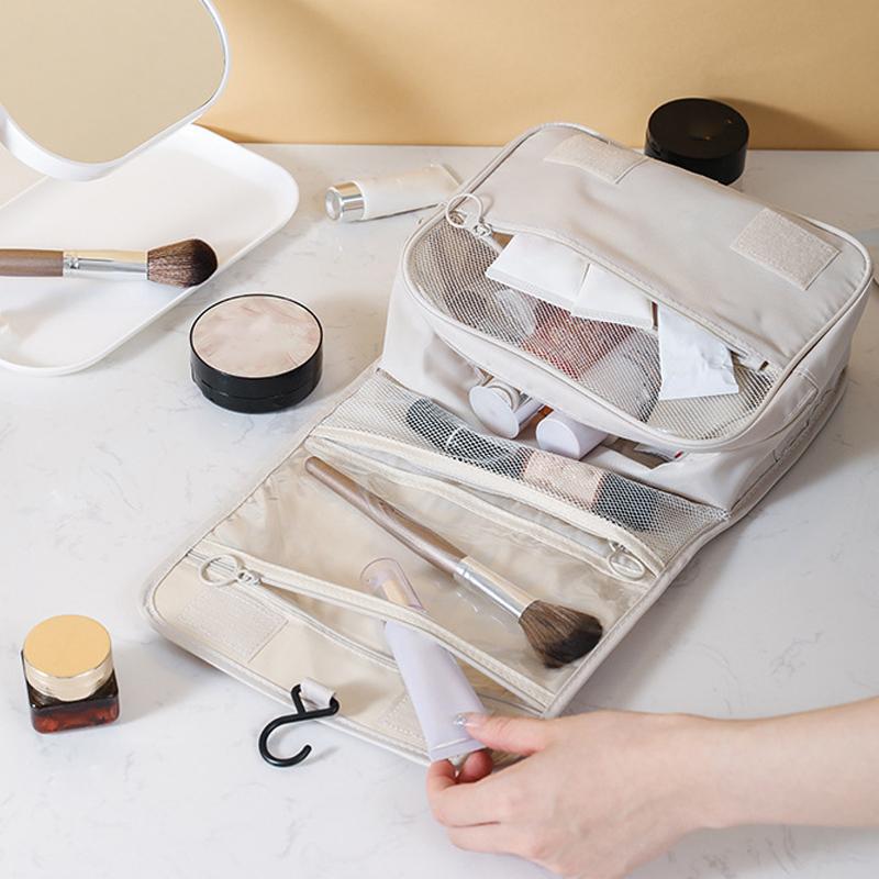 Tote Hook Cosmetic Bag Travel Portable Wash Bag Large Capacity Waterproof Storage Bag Storage Bag Hanging Cosmetic Bag