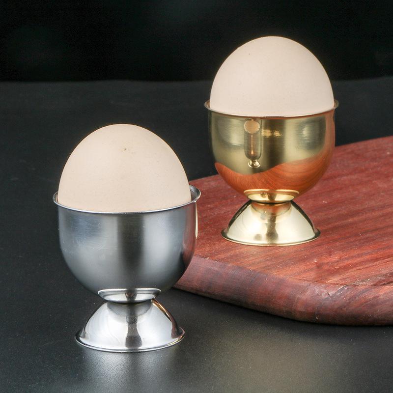 Stainless Steel Egg Holder and Server - 45ml Wine Glass Size
