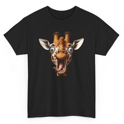 Funny Giraffe T-shirt - Novelty Humorous Wildlife Giraffe Lovers Graphic Tee
