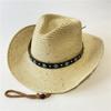 New western cowboy hats for men and women can take summer vacation travel sunscreen sun hat retro sun hat knight hat