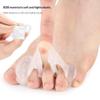 1 Paar Zehenspreizer mit Löchern korrigieren Fuß- und Hallux-valgus-Schmerzen, Plantarfasziitis und verbessern die funktionelle Beweglichkeit.