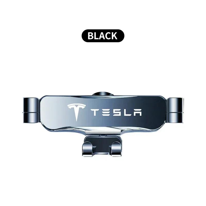 Car Sticker Tesla Gravity Car Phone Holder Air Vent Handset Fixed Brace Accessories For Tesla Model 3 Y 2023 S X Cybertruck Jugu