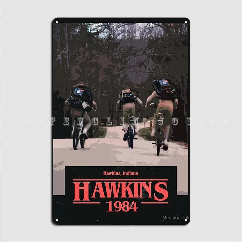 

Stranger 84 Poster Metal Plaque Wall Cave Club Bar Funny Painting Décor Tin Sign Posters 20x30cm