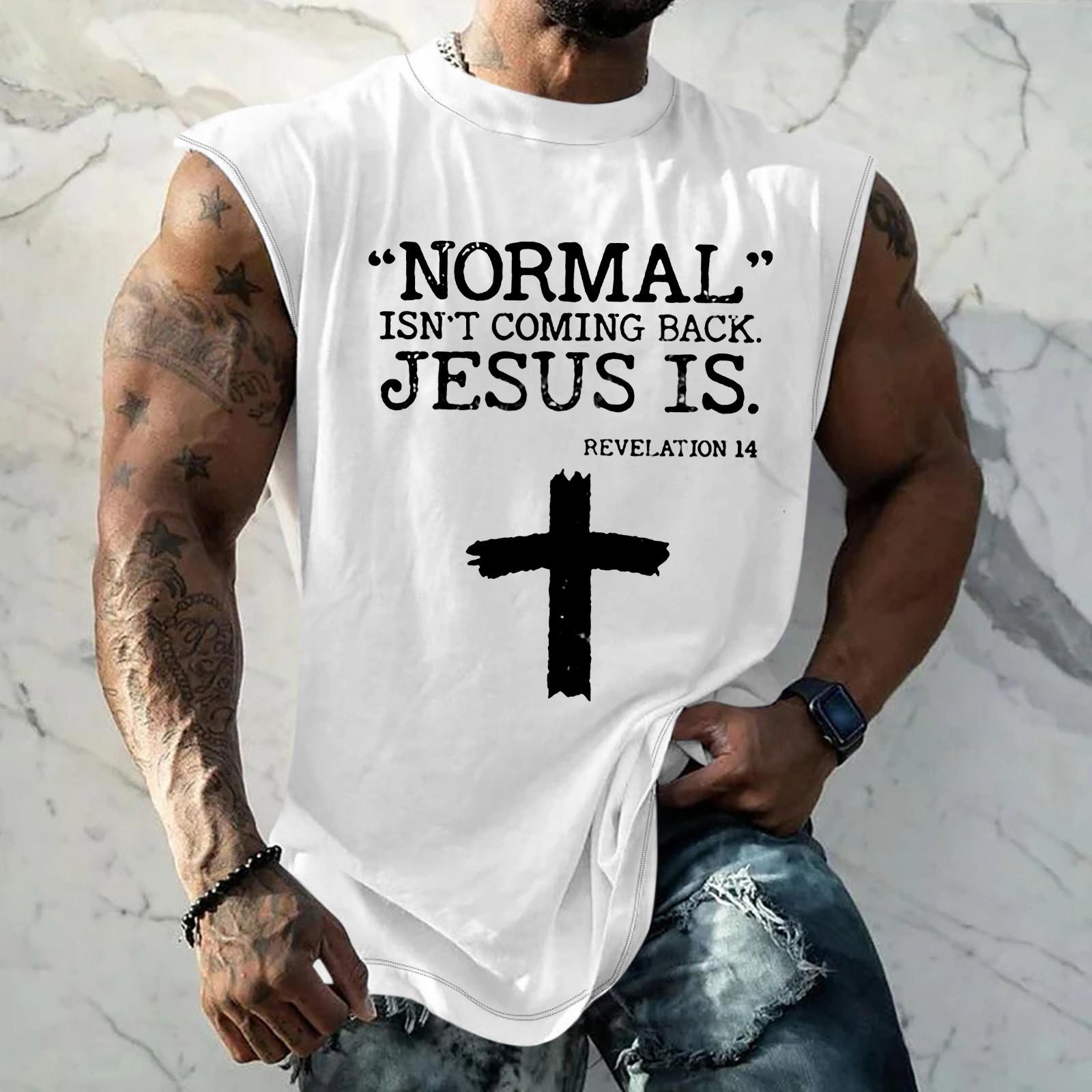 

Летний мужской однотонный поглощающий пот дышащий жилет без рукавов с принтом и расширяющимся плечом XXL