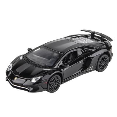 1/32 Lamborghini LP750 Alloy Sports Car Model, Simulated Interior Details, Cool Lighting and Sound Effects, Exquisite Desktop Ornaments