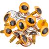 Nippon Chuko Cat Eye Buttons, 15mm, 8 pieces, CE276, Craft Supplies, Buttons & Hooks, Eye-Shaped Buttons