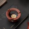 Coarse pottery tea set Warm tea stove set Indoor surrounding stove Tea making tools Tea ware Heating tea stove Scented tea