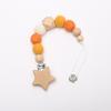 Baby Crochet Bunny Pacifier Clip Cartoon Pacifiers For Babies Newborn Infant Nipple Holder Infant Gifts Newborn Baby Accessory