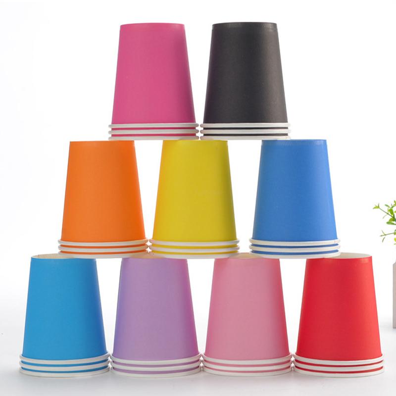 Colorful Paper Cups For Kindergartens, Early Education Children'S Crafts Diy Art Supplies And Paper Cups