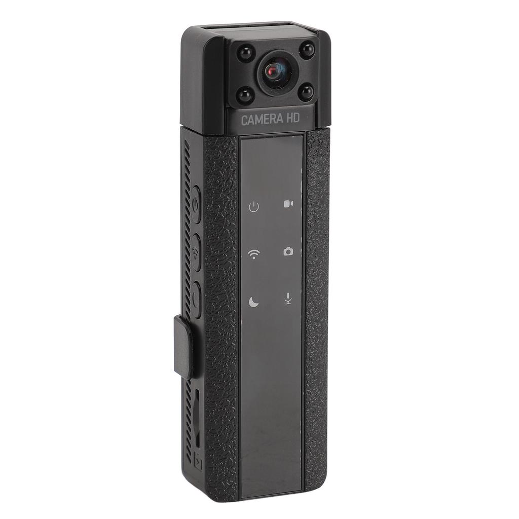 WiFi Body Cam Wireless 170 Degrees  Wide Angle Clip On Mini Camera for Photo Video Recording Hiking Biking Travel
