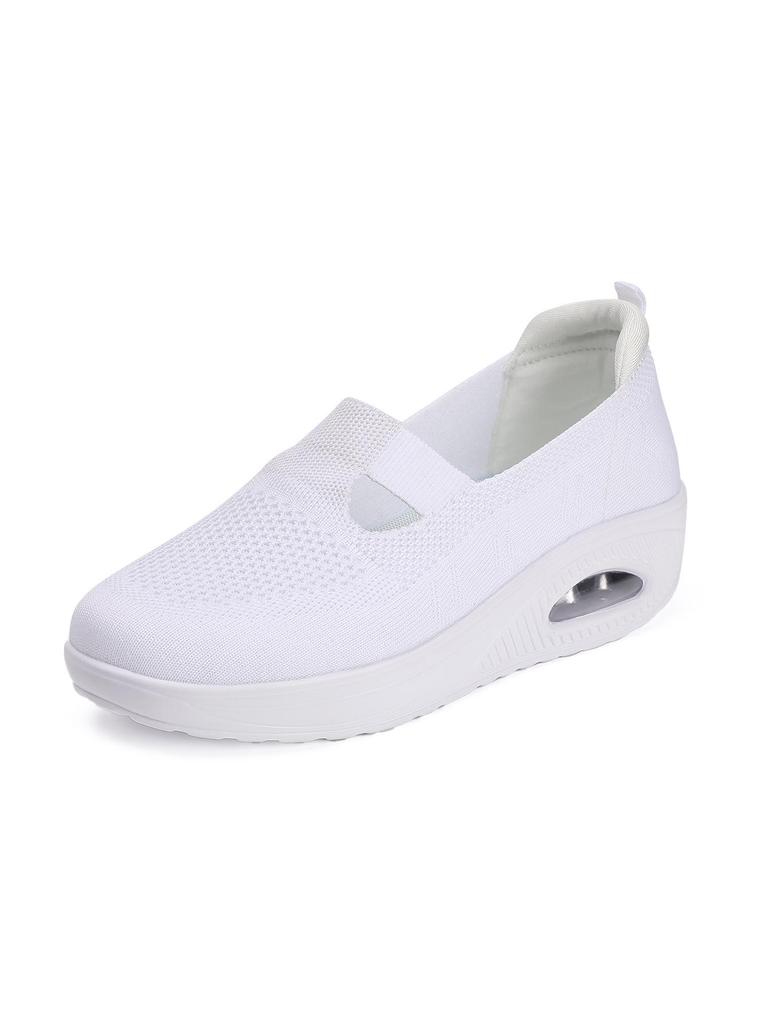 Women's Mesh Summer Rocking Shoes with Velcro and Breathable Air Cushion