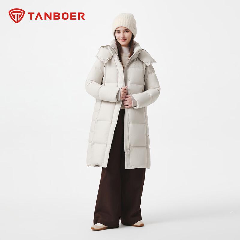 Tanboer Women's Long Loose Fit Casual Warm Down Jacket TB5530828Z
