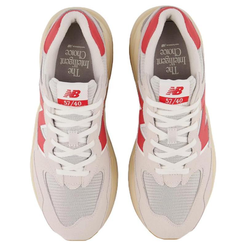 New Balance 57/40 'Moonbeam True Red' Sneakers M5740RSR