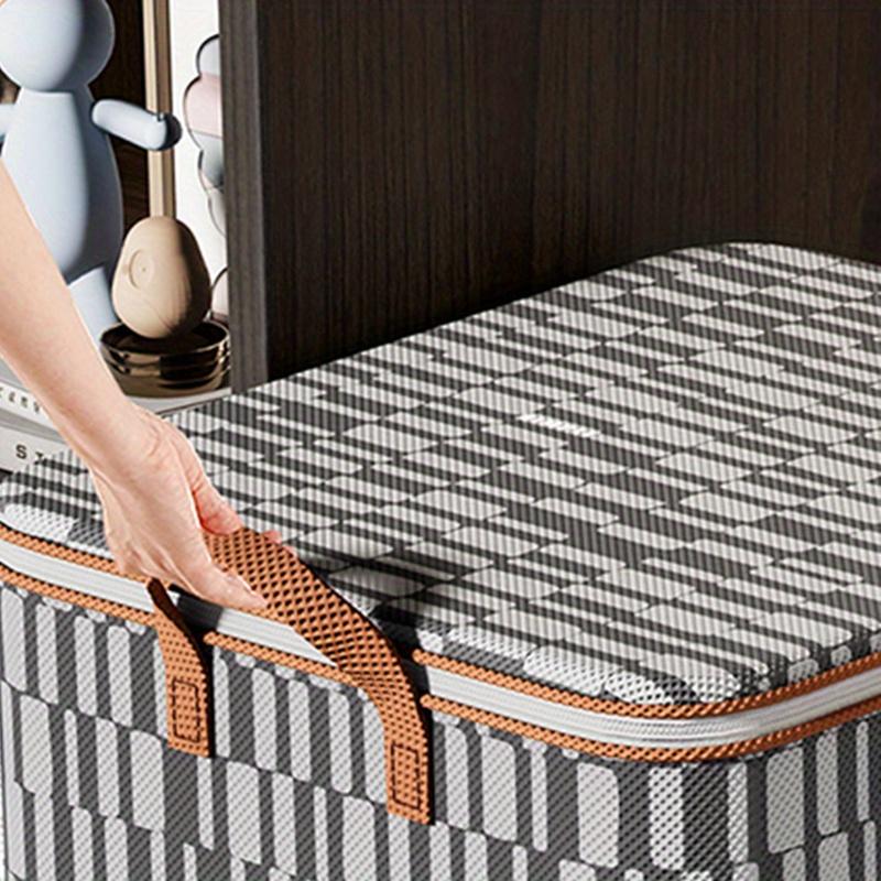 1 Stück Verpackungsbox mit großer Kapazität, Umzugstaschen, Gepäcktaschen, Aufbewahrungstasche für Heimdecken und Kleidung, Schrankorganizer