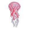 4 Pcs Jellyfish Growth Cycle Figurine Educational Play Simulated Jellyfish Model Toy Realistic Ocean