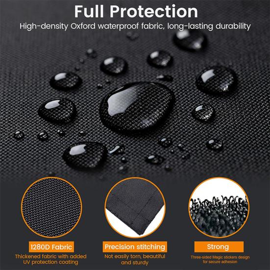 3 Piezas Cubierta de Seguridad para Cable de Extensión para Exteriores Tela Oxford Impermeable Cubierta para Enchufe Eléctrico Protector de Funda para Conectores de Cable Resistente a la Intemperie