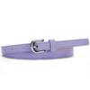 Luxury Design Business Waist Belt Casual Waistband Trendy Suede Leather Belt  For Women