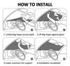Devil's Eyes 70x150cm Cartoon Car SunShade Windscreen Front Window Visor Sun Visor Solar Protect Car Accessories