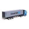 Container Truck Toy Model Pull Back Detachable Realistic Large Alloy Colorful Express Carrier Truck