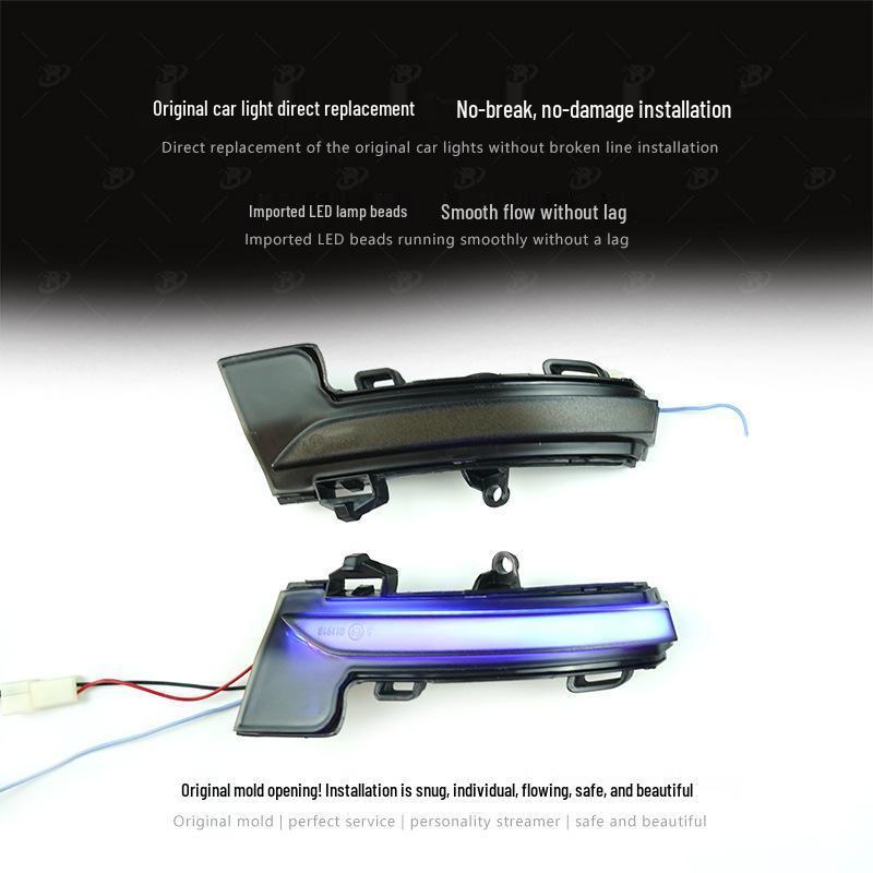 

Volkswagen Octavia 14-17 Blue Sequential Rearview Mirror Turn Signal Light