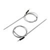 High Temperature Sensors 130cm 4.26ft BBQ Thermometer Probes Temperature Range 0-300 C Compatible With IBBQ-4T