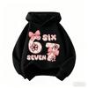 67 Print Kids Hoodie Funny Pullover Fashion Fun Sweatshirt Boy's Girl Hoodies Top