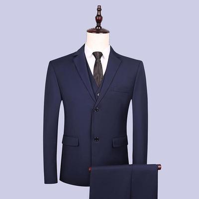 Pánské slim fit třídílné obleky a ležérní saka