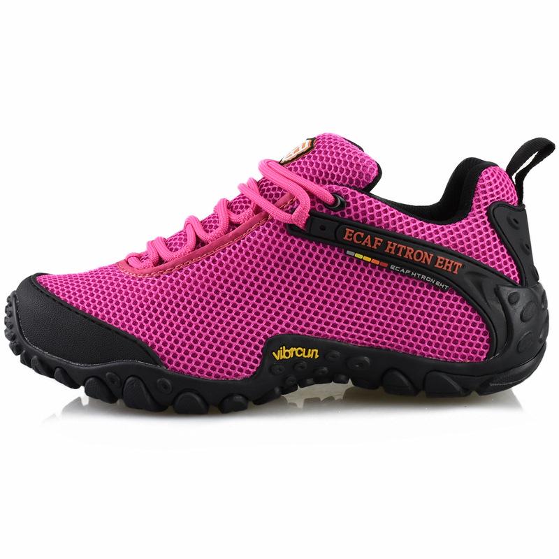 Lesifeisi Unisex Breathable Mesh Hiking Shoes - Anti-Slip, Wear-Resistant for Spring, Summer, and Autumn