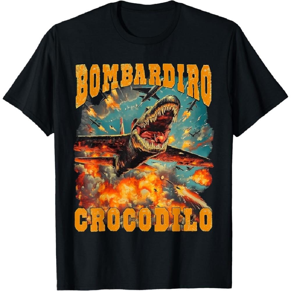 

Bombardino Crocodiloc T-Shirt XXXXXL чорний