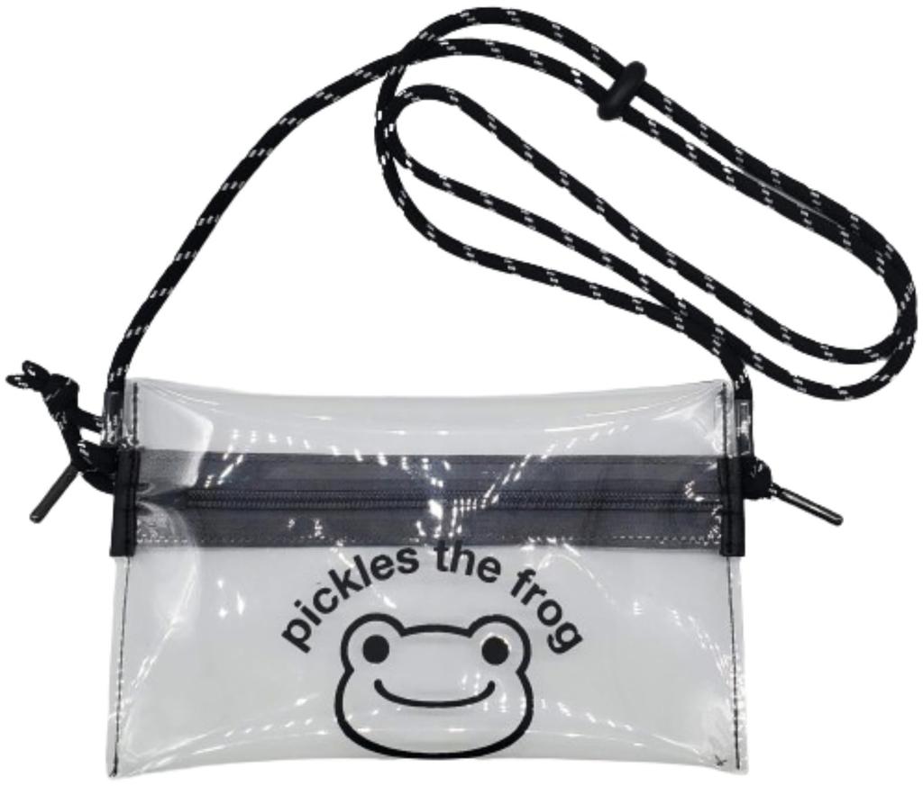 Nakajima Corporation Pickles Always Smile Clear Sacoche Face 196583-24