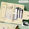 Nail Clipper Set with Leather Case - Manicure Tools
