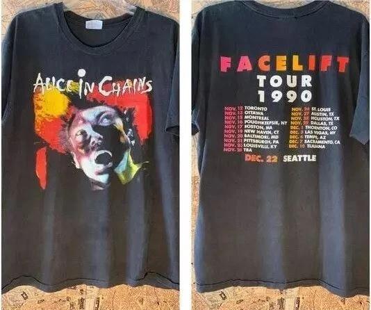 Винтажная футболка Alice In Chains Facelift 1990 Tour S