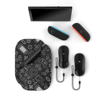 Left + Right Controller Mouse Bracket with Mouse Pad Gaming Controller Mouse Stand Ergonomic Game Handle Case for Switch 2