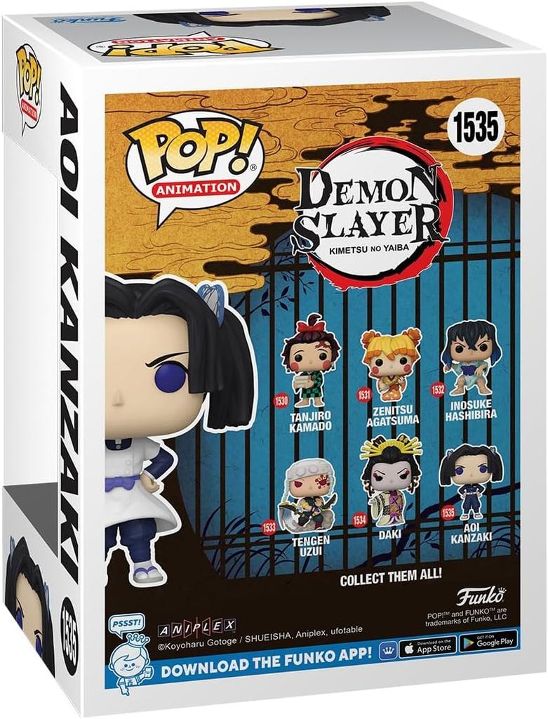POP Anime: Demon Slayer Kanzaki Aoi Limited Edition Chase Funko Vinyl Figure (Includes Compatible Box Protector Case) Multicolor 3.75
