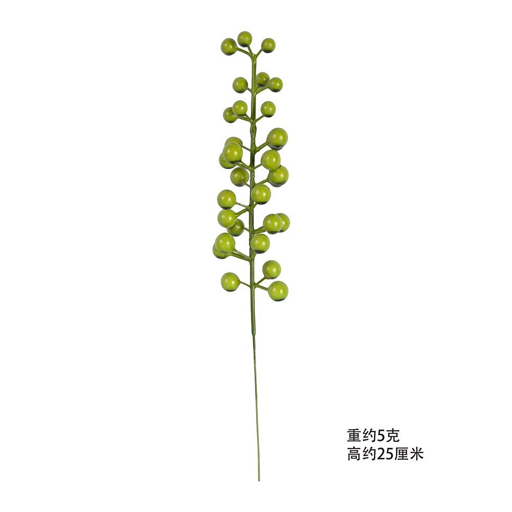 

Имитация Одиночная Ветка Красная Ягода Искусственный Цветок Красный Фрукт Богатая Фруктовая Гирлянда Ручной Работы Букет Цветочная Композиция Аксессуары Рождественское Украшение для Дома зелёный