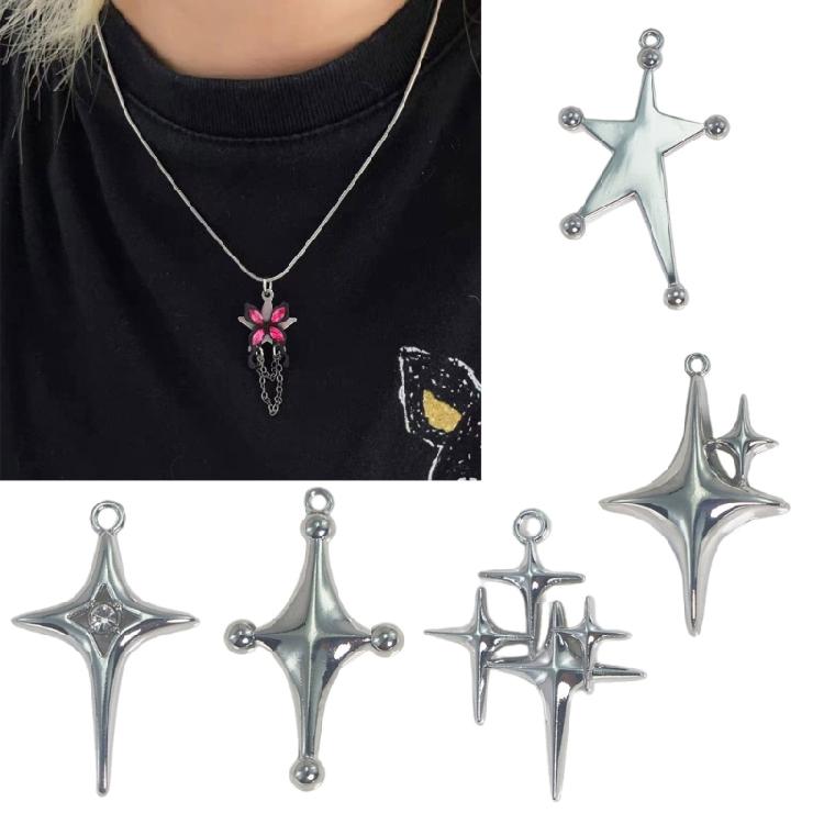 DIY Earrings Awn Star Pendant Jewelry Making Findings DIY Necklace Star Bead